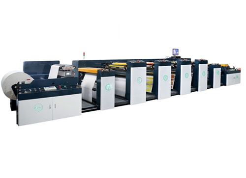 廣東花瓣式機組印刷機視頻